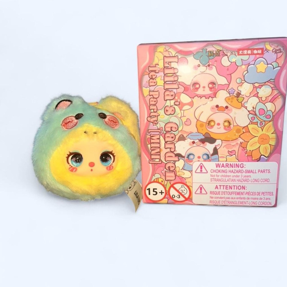 Lila’s Garden Tea Party [MINI] Yellow and Blue Plush Toy